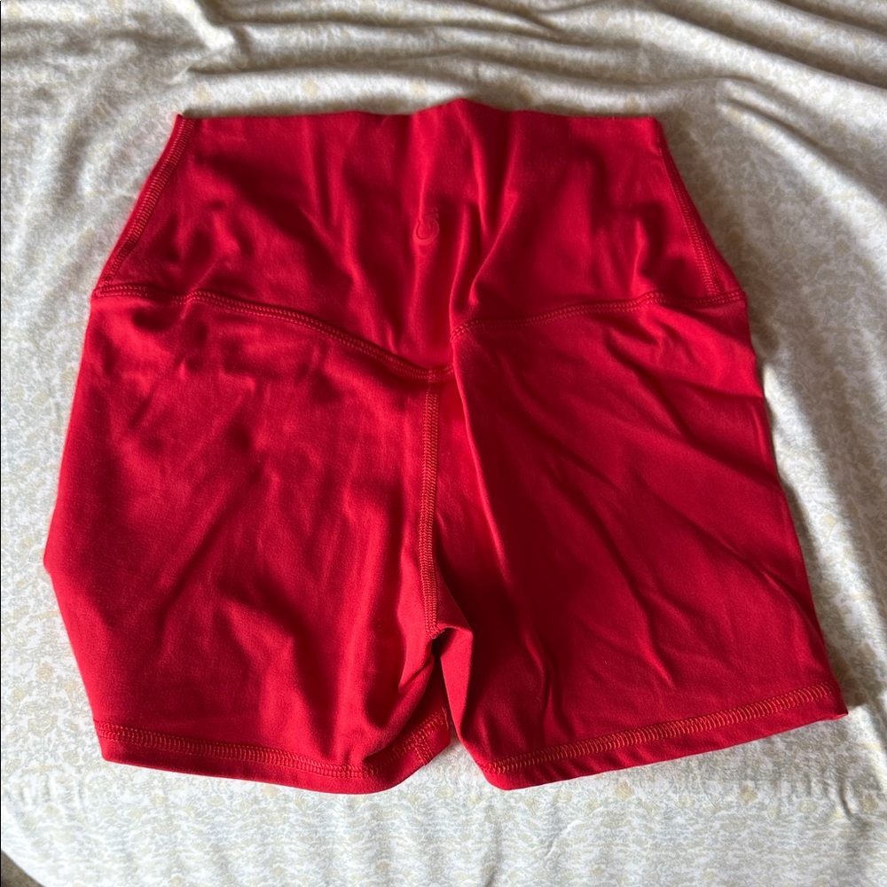 Garage Women's Red Athletic Shorts